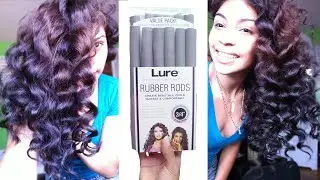Big Flexi Rod Curls Tutorial