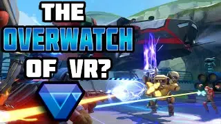 NEW VR Arena shooter Larcenauts Review! New Quest 2/ PCVR Hero Shooter!