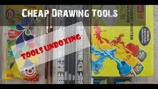 Drawing Tools Unboxing | Akil's Art