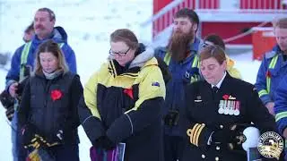 Anzac Day 2018 at Casey Research Station, Antarctica