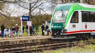 Pociąg codzienny Białystok - Waliły powrócił po 21 latach przerwy
