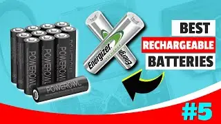 Top 5 Best Rechargeable Batteries In 2023!🔋EBL, POWEROWL, Energizer, Duracell & Eneloop