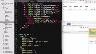 Redux edit table with filter and delete
