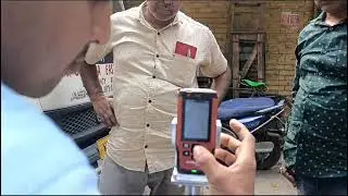 OHE height stagger, super elevation, X, Y value masure gauge