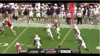 Melvin Gordon (RB Wisconsin) vs. Auburn (2015 Outback Bowl)