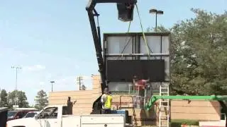 LEDdealerdirect.com - Spring High School LED SIGN Installation Time Lapse
