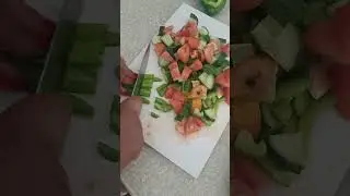 Rice, turkey and vegetable salad 🍅 #homemade  #diy  #nutrition #diy #food