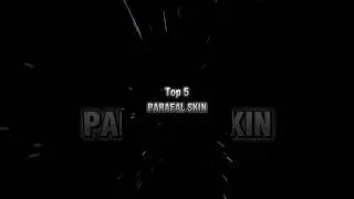 Top 5 Best parafal skin in FF💀☠️ #freefire #foryou #funk #aura #gaming #highlights