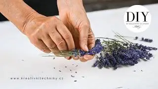 Лавандовый декор своими руками: Простая и натуральная идея DIY
