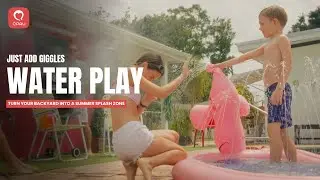 Best Splash Pad for Toddlers! 💦 QPAU Outdoor Water Fun