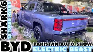 BYD SHARK 6 HYBRID ELECTRIC BEAST FROM EAST | BYD SHARK 6 BEST PHEV TRUCK FIRST LOOK IMPRESSION