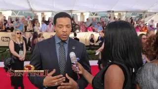 Actor Russell Hornsby on 