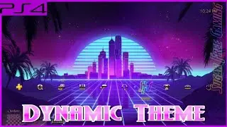 (PAID) Retro Synths - Dynamic Theme - PS4