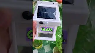 From Dark to Bright: Solar LED Lamp Makes a Huge Difference! #shorts