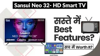 Sansui Neo 80 cm (32 inch) HD Ready LED Smart Linux TV  (JSWY32CSHD) Review in Hindi | Features