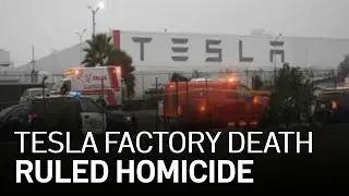 Death at Tesla Factory Ruled a Homicide