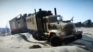 Kola Expedition Project 4 (Laser Measurement 1) with M916a1 | 4K Quality Gameplay | #snowrunner