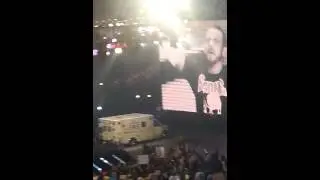 Cm Punk entrance at WWE Payback in Chicago