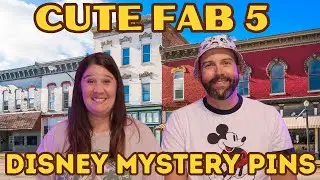 Disney Fab 5 Storefront Pins | Unboxing Disney Loungefly Mystery Mickey Blind Box Pins