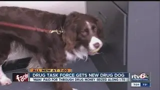 Drug task force gets new drug dog