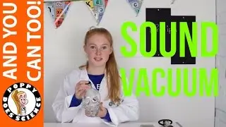 Principia Mission - Sound Vacuum Experiment - Poppy Does Science