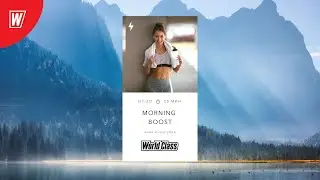MORNING BOOST с Анной Кузнецовой | 9 августа 2022 | Онлайн-тренировки World Class