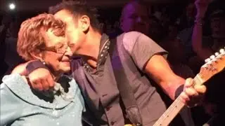 Watch Bruce Springsteen Shake His Booty With His 90-Year-Old Mom at His NYC Concert