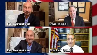 Judge Ron Israel and Judicial Candidate Mickey Bohn on The Ed Bernstein Show
