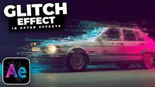 How To Add a GLITCH EFFECT In After Effects