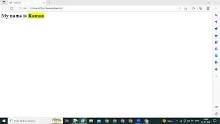 What is mark tag in HTML | mark tag used for highlight