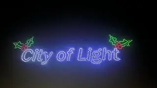 Drone Show and fireworks 2025 Perth. Australia 
