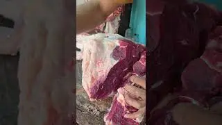 Cow Meat Cutting Skills #trending #shorts #youtubeshorts #usa
