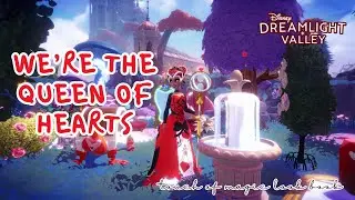 👀 TOUCH OF MAGIC Look Book: Couture Queen of Hearts Inspired 🏰 Disney Dreamlight Valley