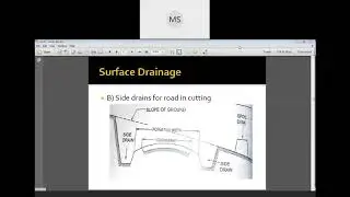 ROAD DRAINAGE DETAILS AND METHOD