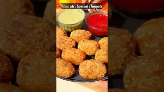 Navratri Special Nuggets #shorts #navratri #food #nuggets #easyrecipe