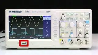 Обзор модели 2190D &mdash; 100 МГц, 1 Гвыб/с, 2-канальный цифровой запоминающий осциллограф
