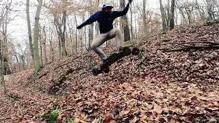 Electric mountainboarding is fun