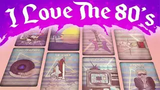 I LOVE THE 80's TAROT 🔮 DECK REVIEW