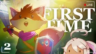 [#2] Blindly invading Frog Home | First Time Playing TUNIC!