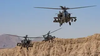AH-64E Apache Guardian Canyon Low Level