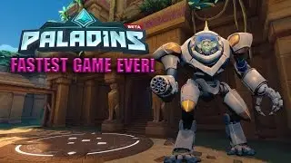 Wow that was fast... | Paladins Ruckus Gameplay