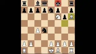 English Opening Checkmate#chess #chesstraps