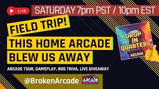 Inside One of the Coolest Home Arcades | Broken Arcade Field Trip