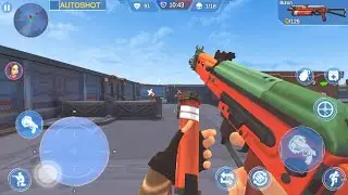 Amazing FPS Android Team Shooter - Cover Hunter - Android Gameplay #4