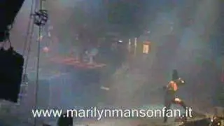 Marilyn Manson mOBSCENE Live Milano Italy 2003