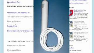 Hydro Floss Oral Irrigator Accessories
