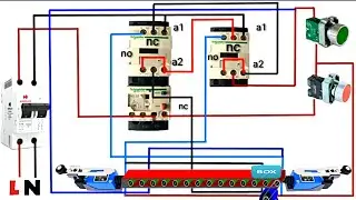 Automatic Reverse Forward with Limit Switch @AllGyanElectrical