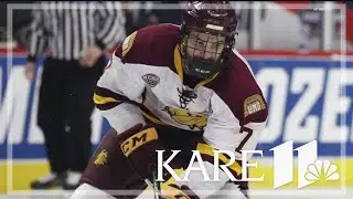 Gopher Hockey honors Adam Johnson