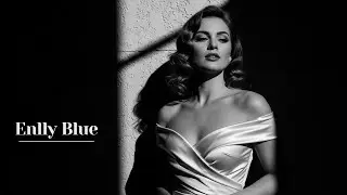 Enlly Blue - Slow Burn | Soul Blues Rhythm (Gritty 1950s Vibe, Classic Guitar & Snare Shuffle)