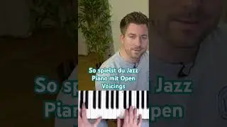 So spielst du Jazz Piano mit Open Voicings #jazzklavier #jazzpiano #jazzakkorde #shorts